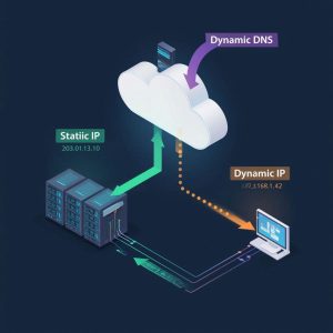 How to use dvswitch without a static IP address